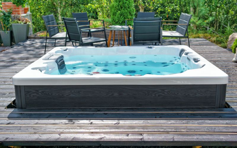 Hot Tub Deck Installation in Framingham, MA