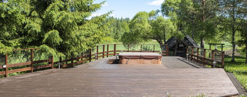 Hot Tub Deck Installation in Warwick, RI