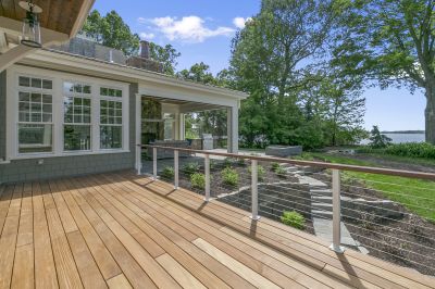 Multi Level Deck Installation in Burlington, VT