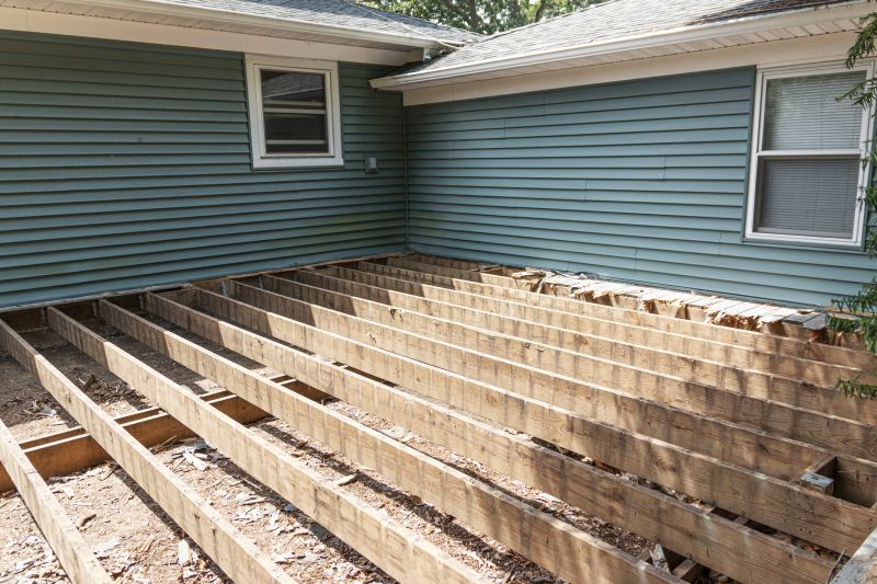 Pine Deck Installation in Danbury, CT