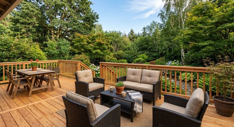 Pine Deck Installation in Greenwich, CT