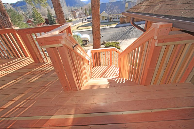Redwood Deck Installation in Kitsap County, WA