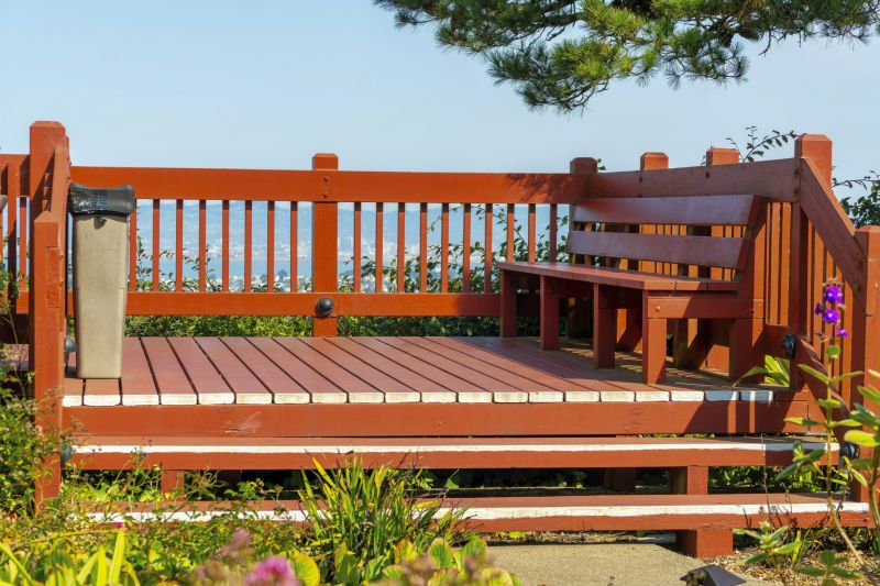 Redwood Deck Installation in Warwick, RI