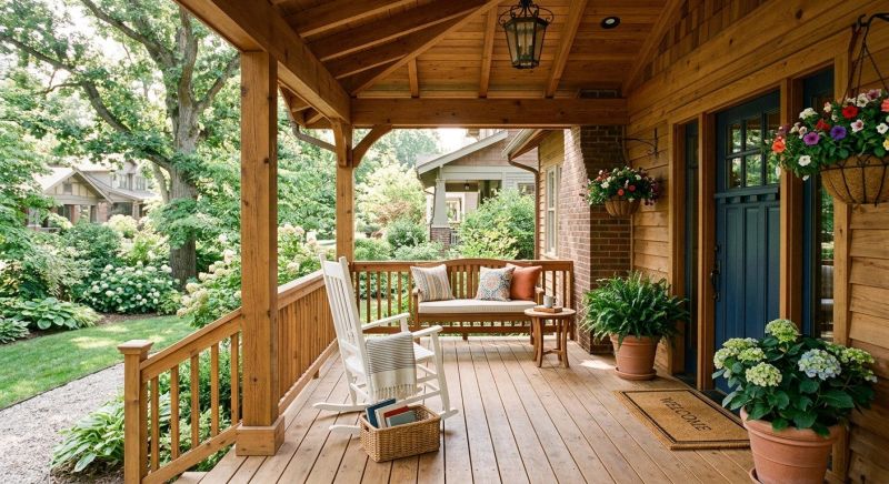 Wooden Patio Installation in Manchester, NH