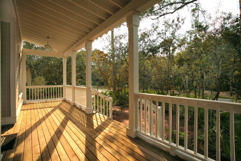 Wooden Veranda Construction in Greenwich, CT