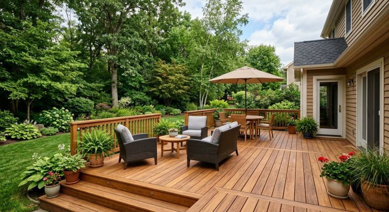 Wooden Veranda Construction in Manchester, NH