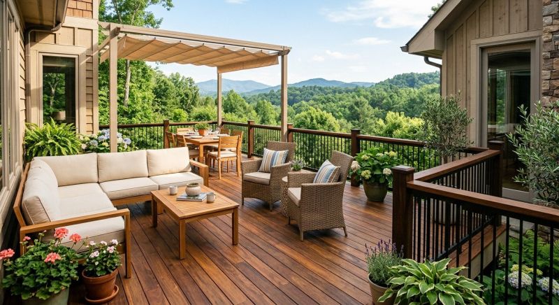Wooden Veranda Construction in Warwick, RI