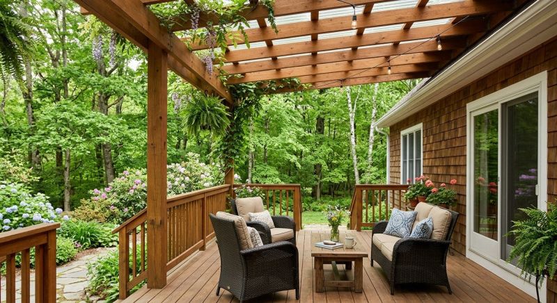 Covered Deck Installation in Framingham, MA