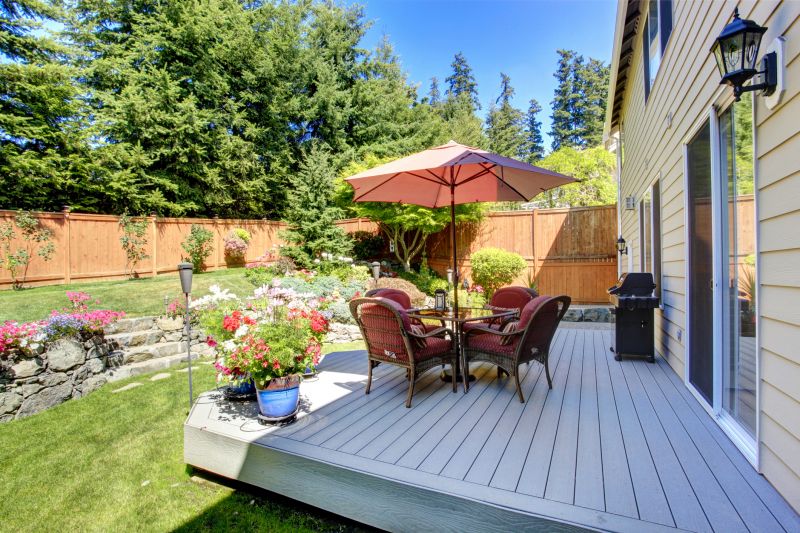 Wooden Patio Installation in Providence, RI
